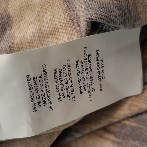 BEBE Leopard Print Midi Dress with Chain Straps Size ) - Picture 9 of 9